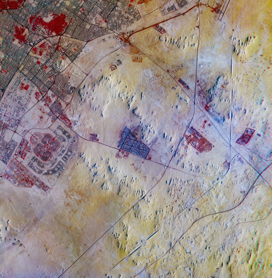 Xplore hyperspectral satellite image — vegetation analysis
