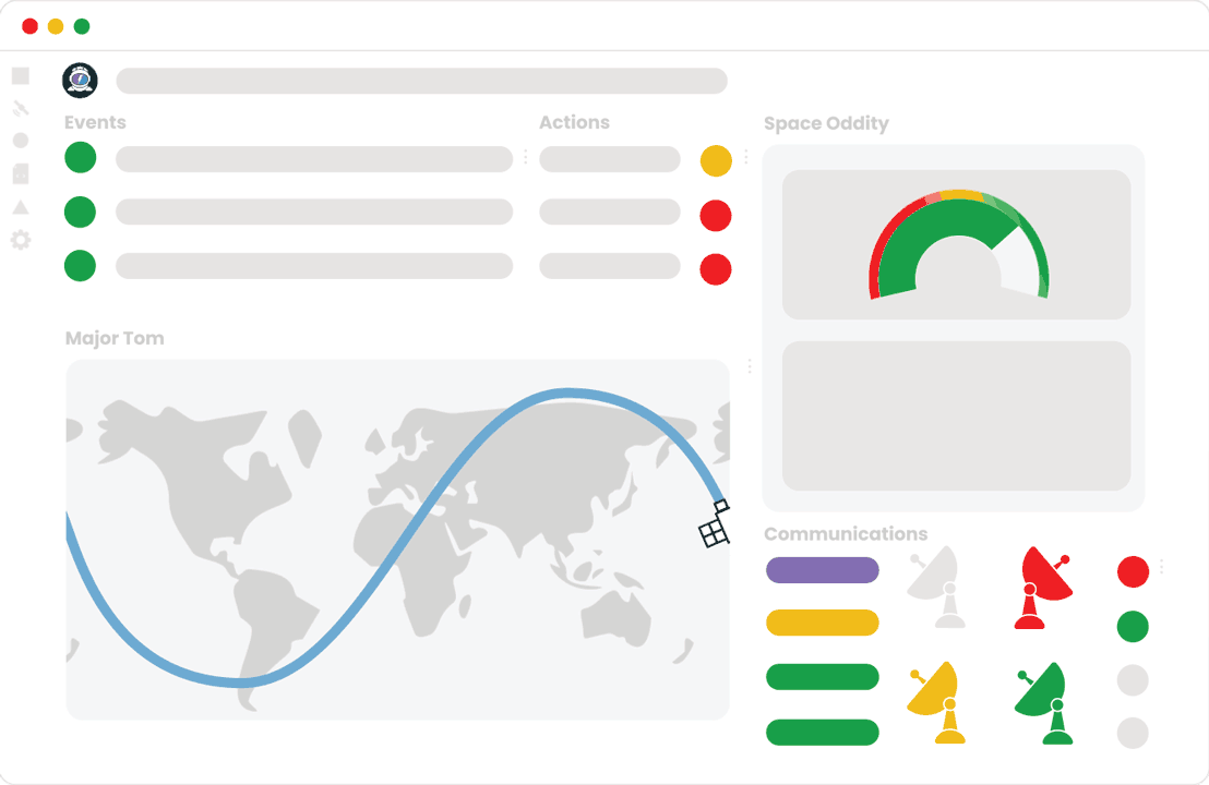 Major Tom Dashboard