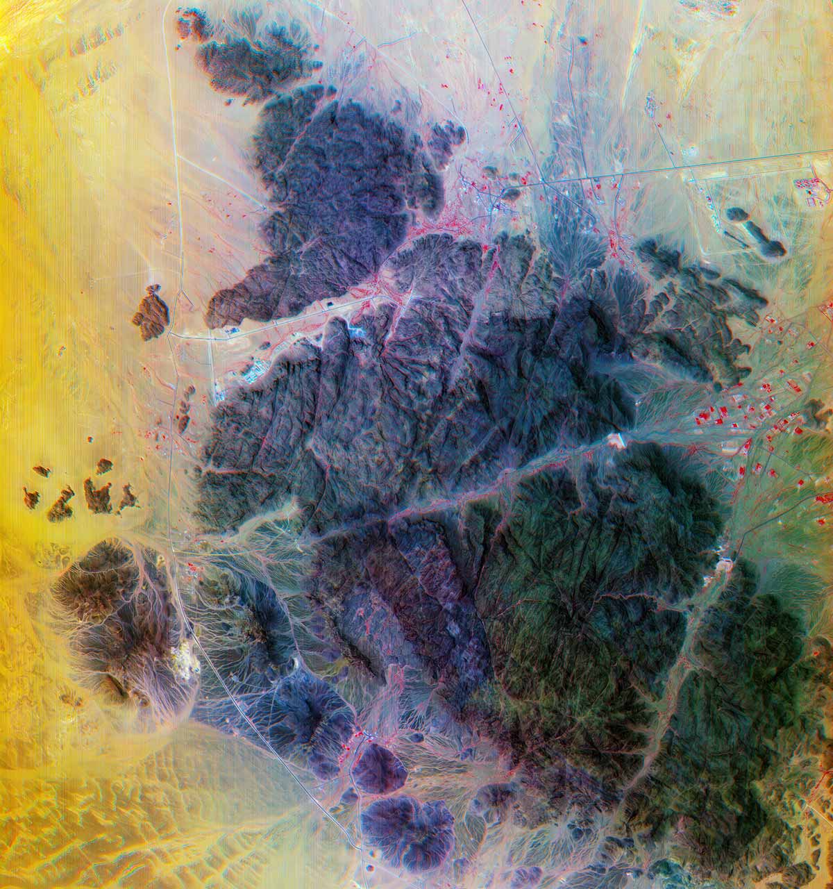 Xplore Hyperspectral satellite image of An Nabhaniyah, Saudi Arabia