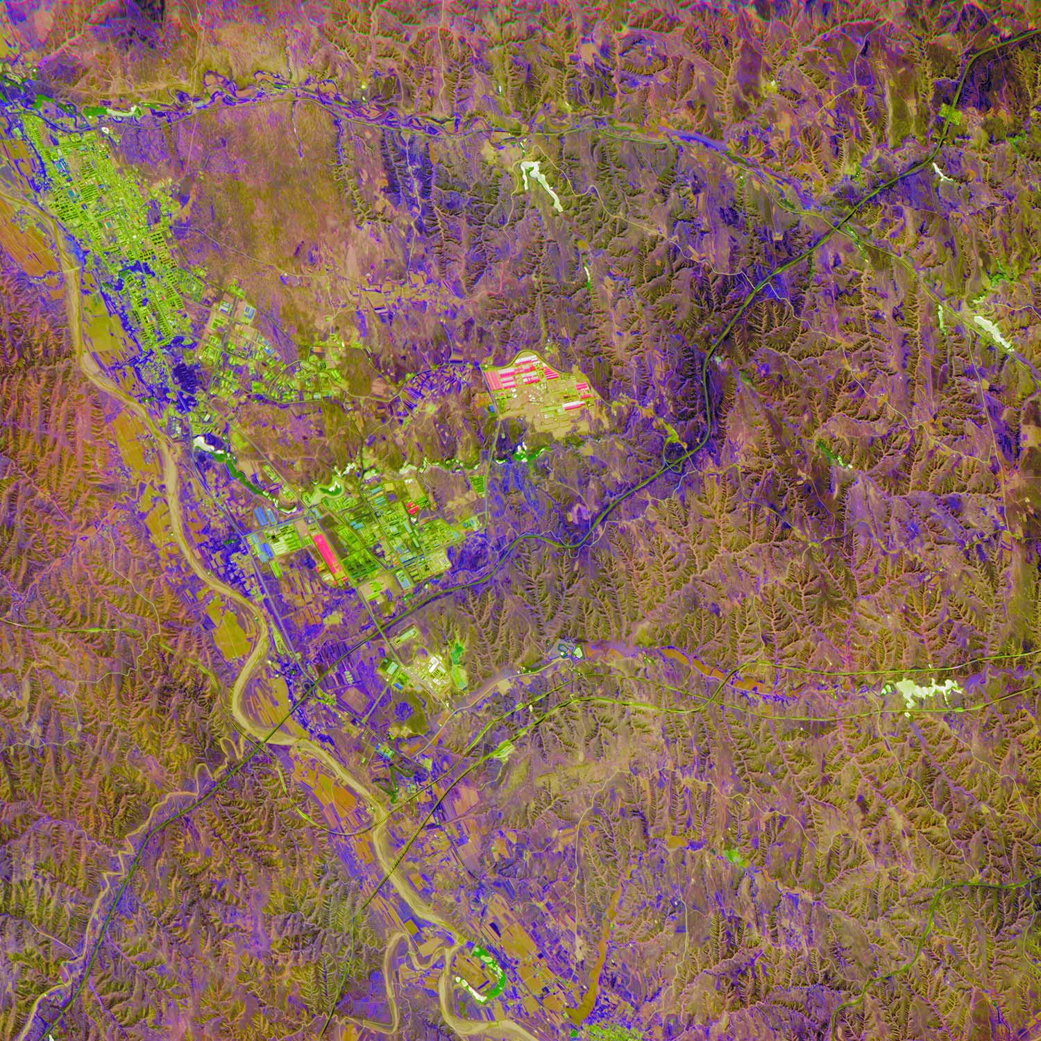 Xplore Hyperspectral satellite image of Inner Mongolia, China